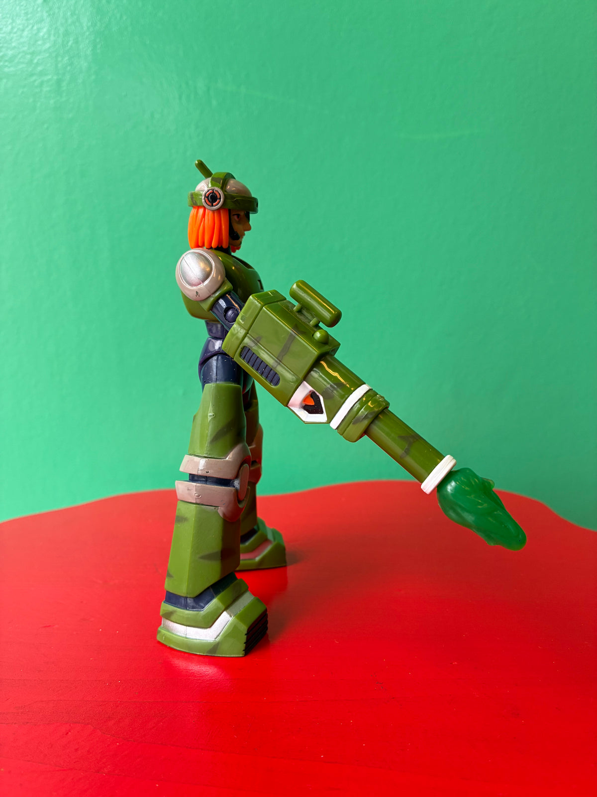 2004・Mattel・Megaman NT Warrior・Action Figure / マテル・ロックマンエグゼ・サーチマン・フィギュア