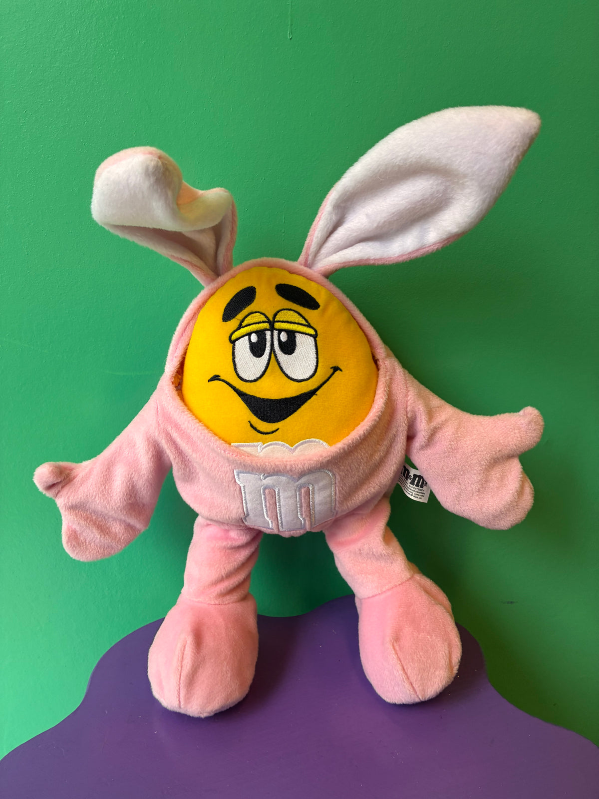 M&M’S・Bendable・Plush・Easter Bunny・Pink・Plush / エムアンドエムズ・イースター エッグ・ウサギ・ピンク・ぬいぐるみ
