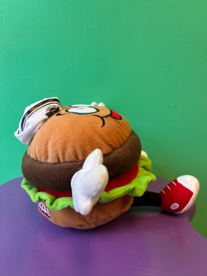 Kelly Toy・Sugar Loaf・Steak 'n Shake・Sizzle Burger・Plush / ケリートイ・シュガーローフ・ハンバーガー・ぬいぐるみ