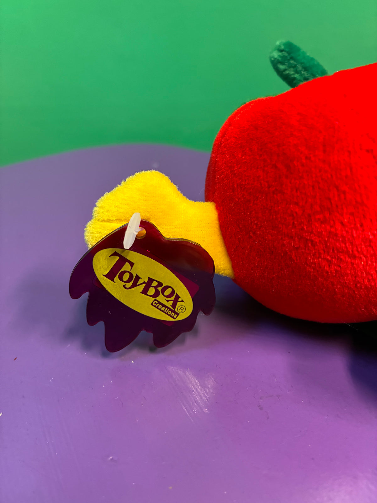 1990's・Fruit Seedies・Ashley Apple・Beanbag Plush / フルーツシーディーズ・りんご・ぬいぐるみ