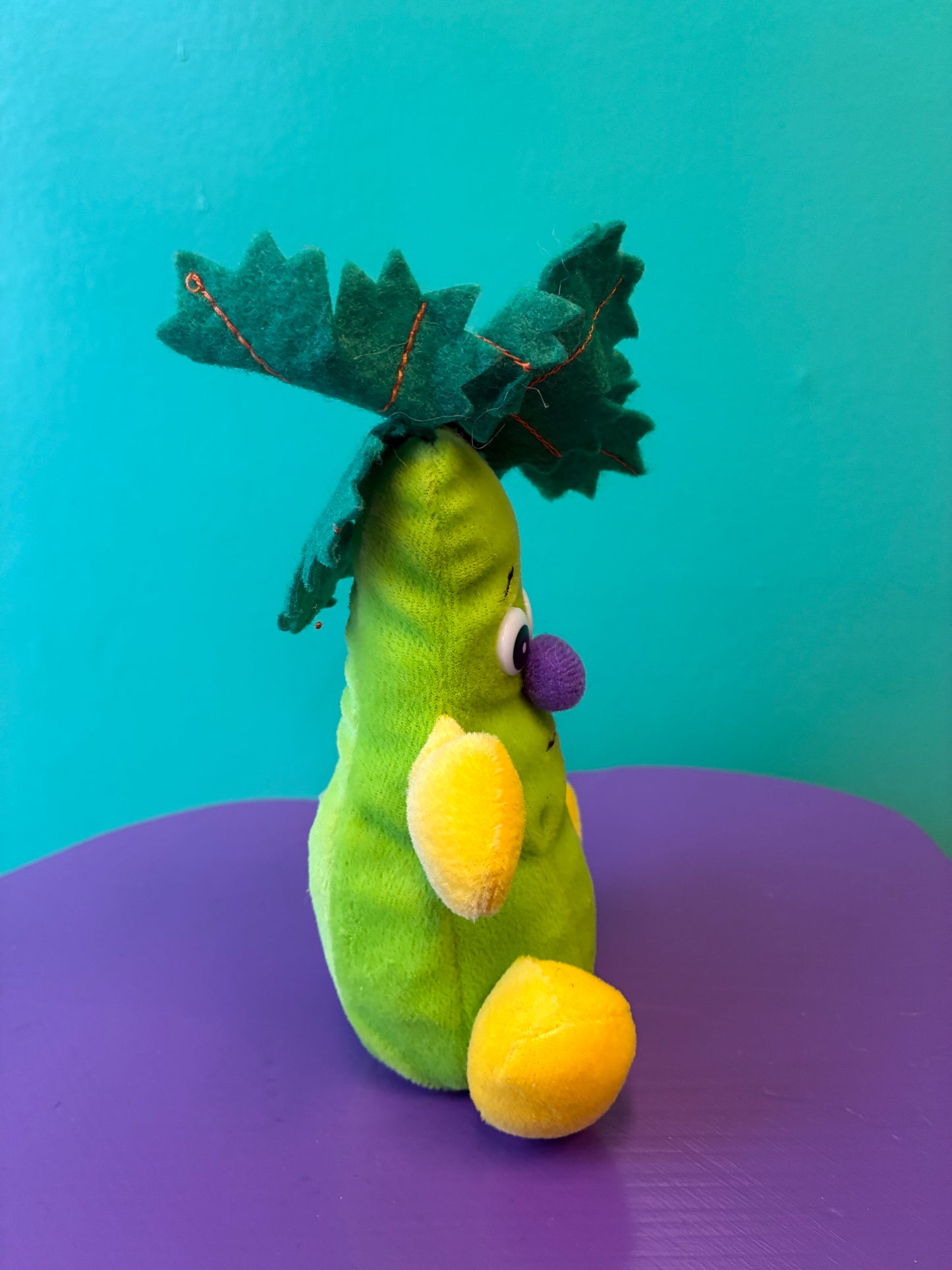 1990's・Veggie Friend Seedies・Crunchy Celery・Beanbag Plush / ベジフレンズ・セロリ・ぬいぐるみ