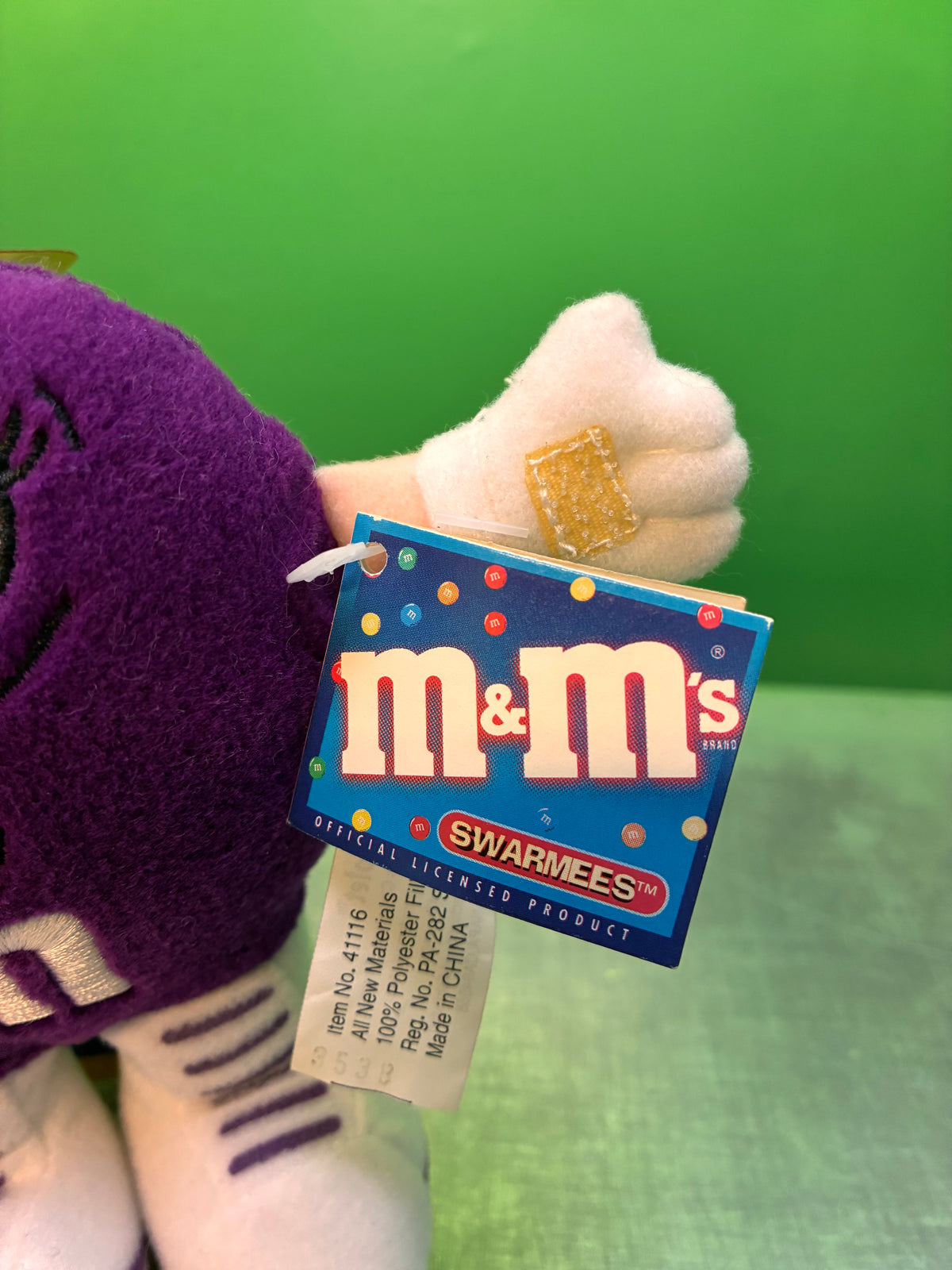 M&M’S Minis Swarmees・Vocal Violet・Purple・Plush / エムアンドエムズ・ボーカル バイオレット・パープル・ミニ・ぬいぐるみ