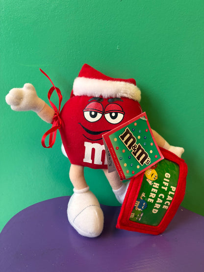 Galerie・M&M’S・Red・Santa Hat・Plush / エムアンドエムズ・レッド・クリスマス・サンタ帽・ぬいぐるみ