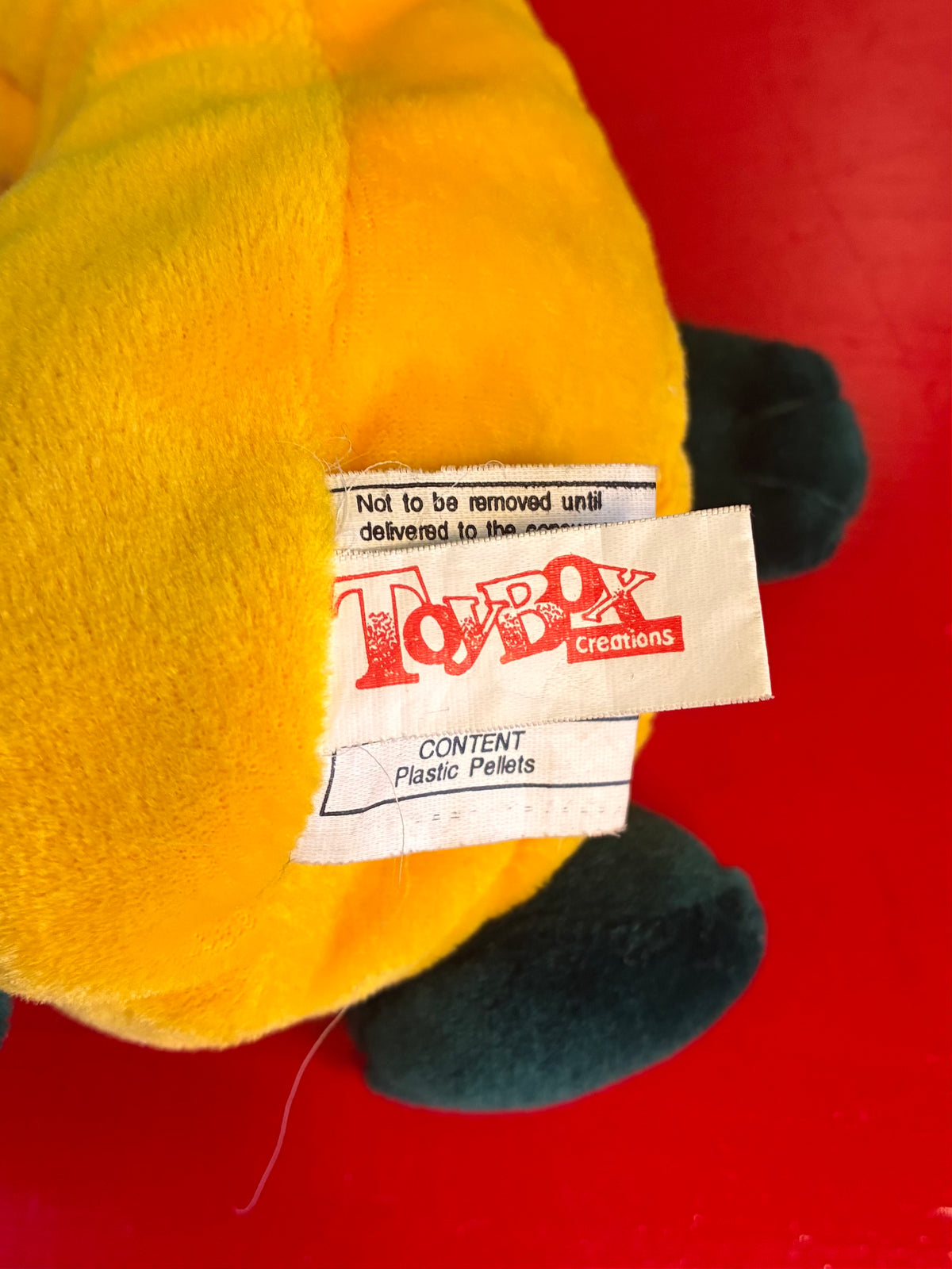 1990's・Veggie Friend Seedies・Skeeter Squash・Beanbag Plush / ベジフレンズ・カボチャ・ぬいぐるみ