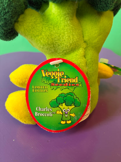 1990's・Veggie Friend Seedies・Beanbag Plush / ベジフレンズ・ブロッコリー・ぬいぐるみ