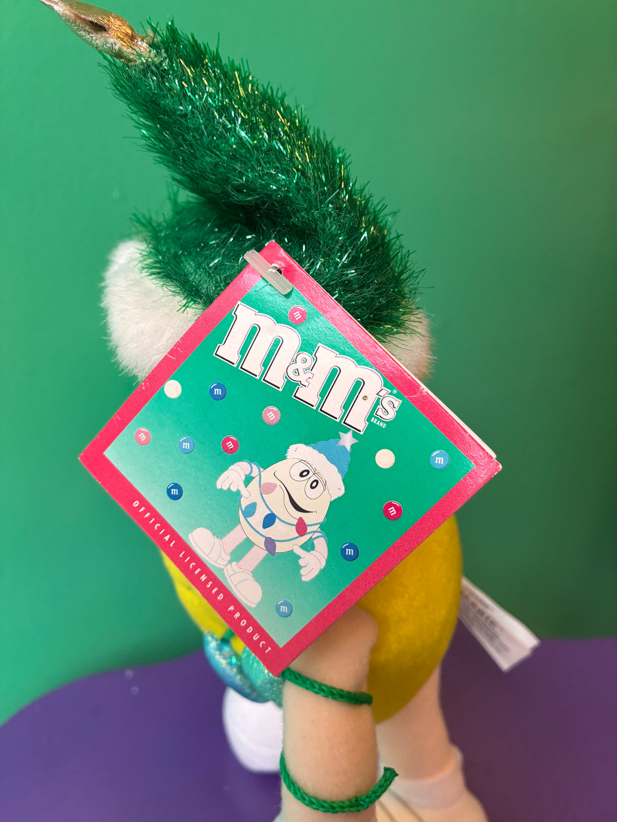 Galerie・M&M’S・Yellow・Christmas・Plush / エムアンドエムズ・イエロー・クリスマス・イルミネーション・電飾・ぬいぐるみ