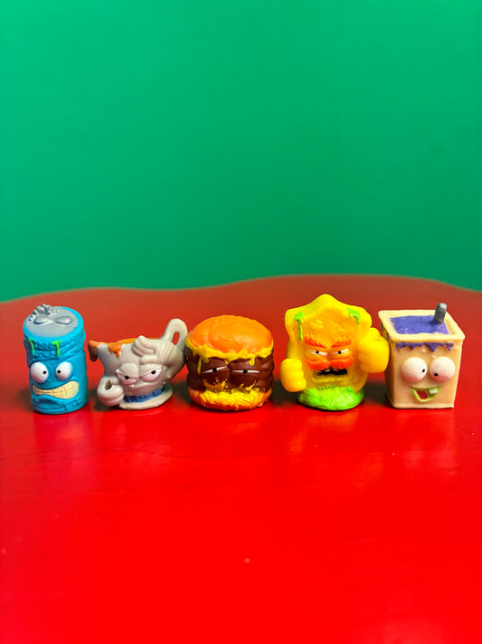 The Grossery Gang / グロッサリーギャング・ミニフィギュア5点セット