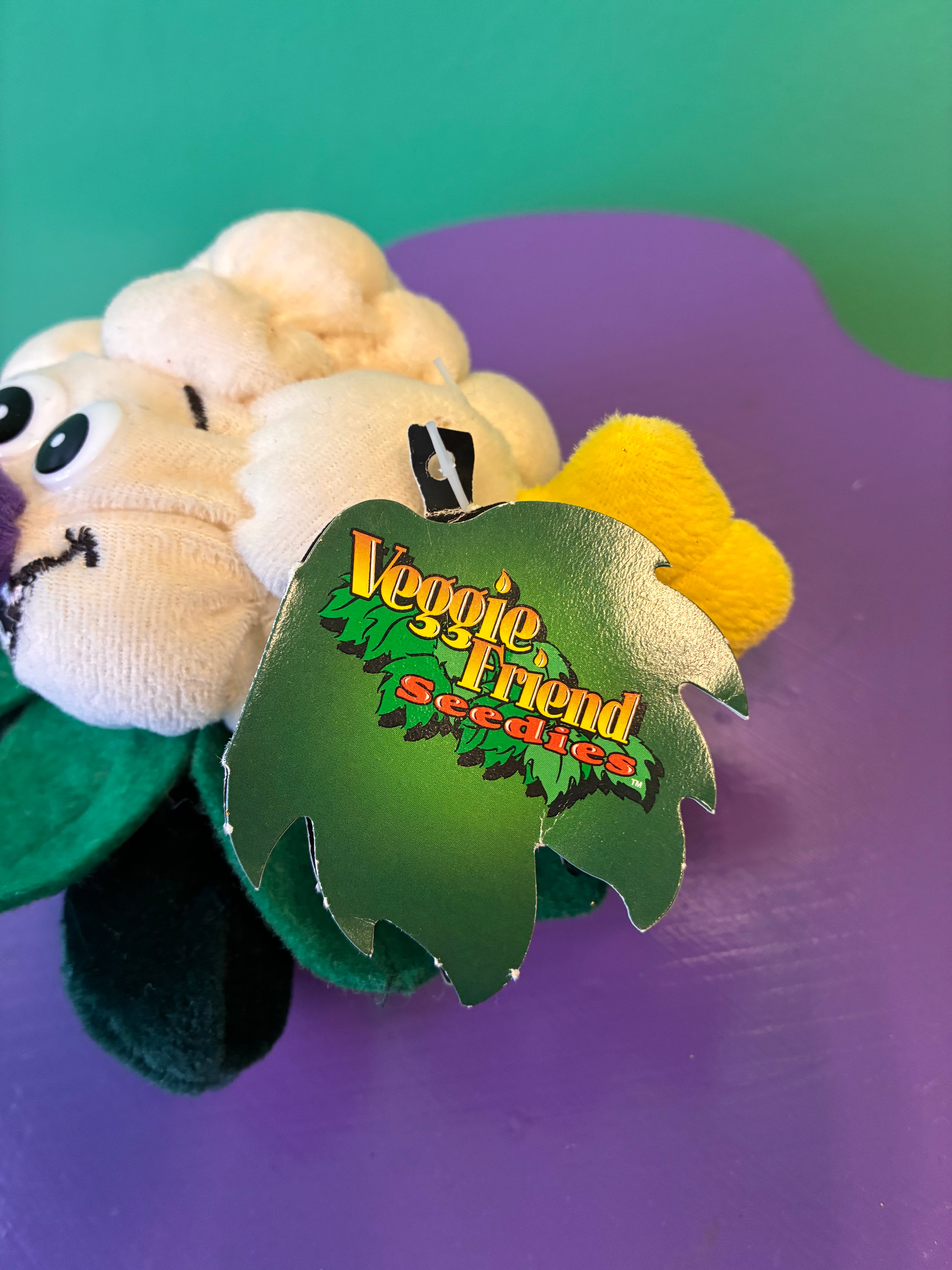 1990's・Veggie Friend Seedies・Collie Flower・Beanbag Plush / ベジ