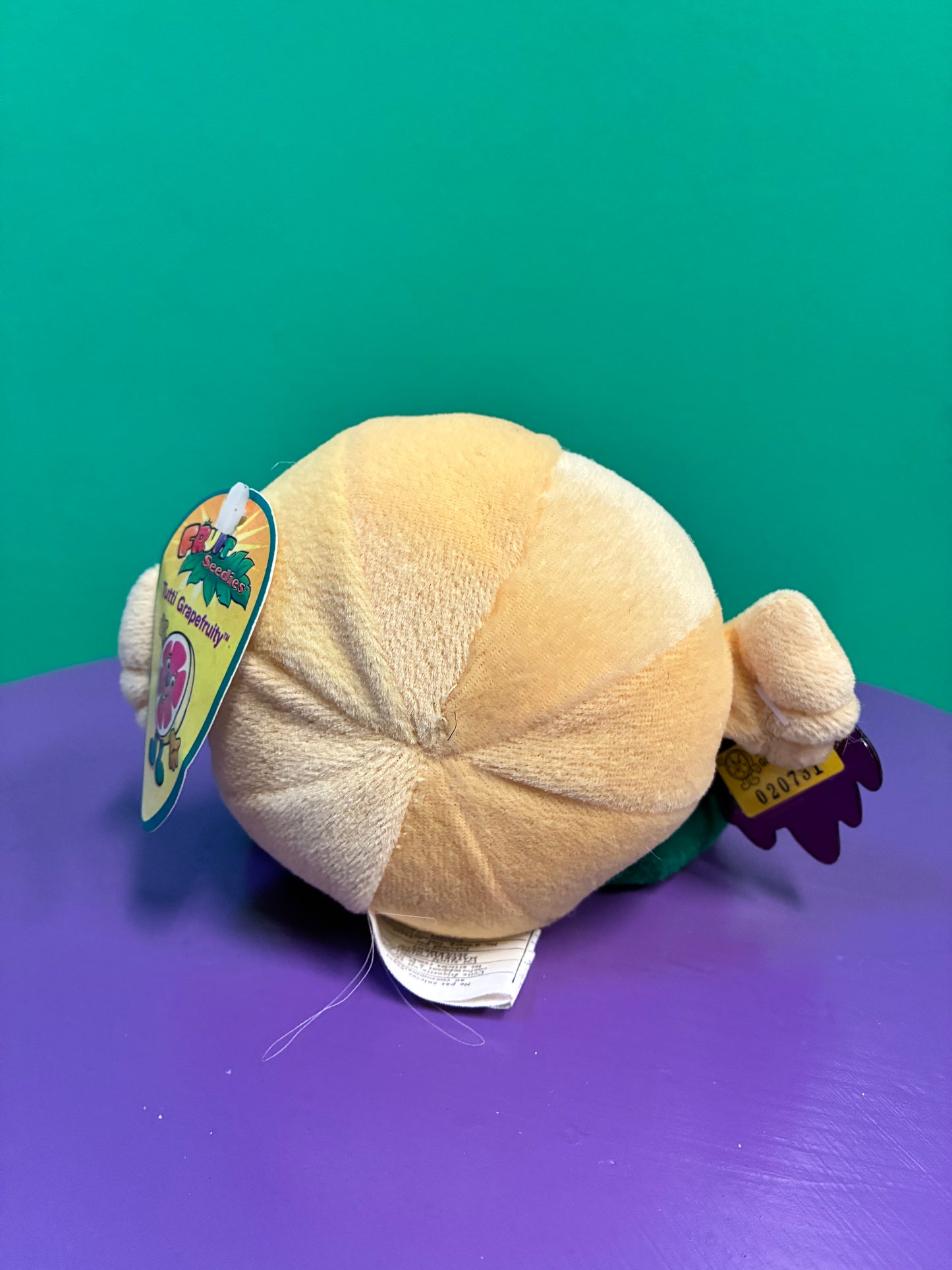 1990's・Fruit Seedies・Tutti Grapefruity・Beanbag Plush / フルーツシーディーズ・グレープフルーツ・ぬいぐるみ