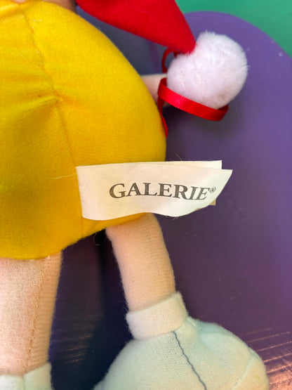 Galerie・M&M’S・Yellow・Santa Hat・Plush / エムアンドエムズ・イエロー・クリスマス・サンタ帽・ぬいぐるみ