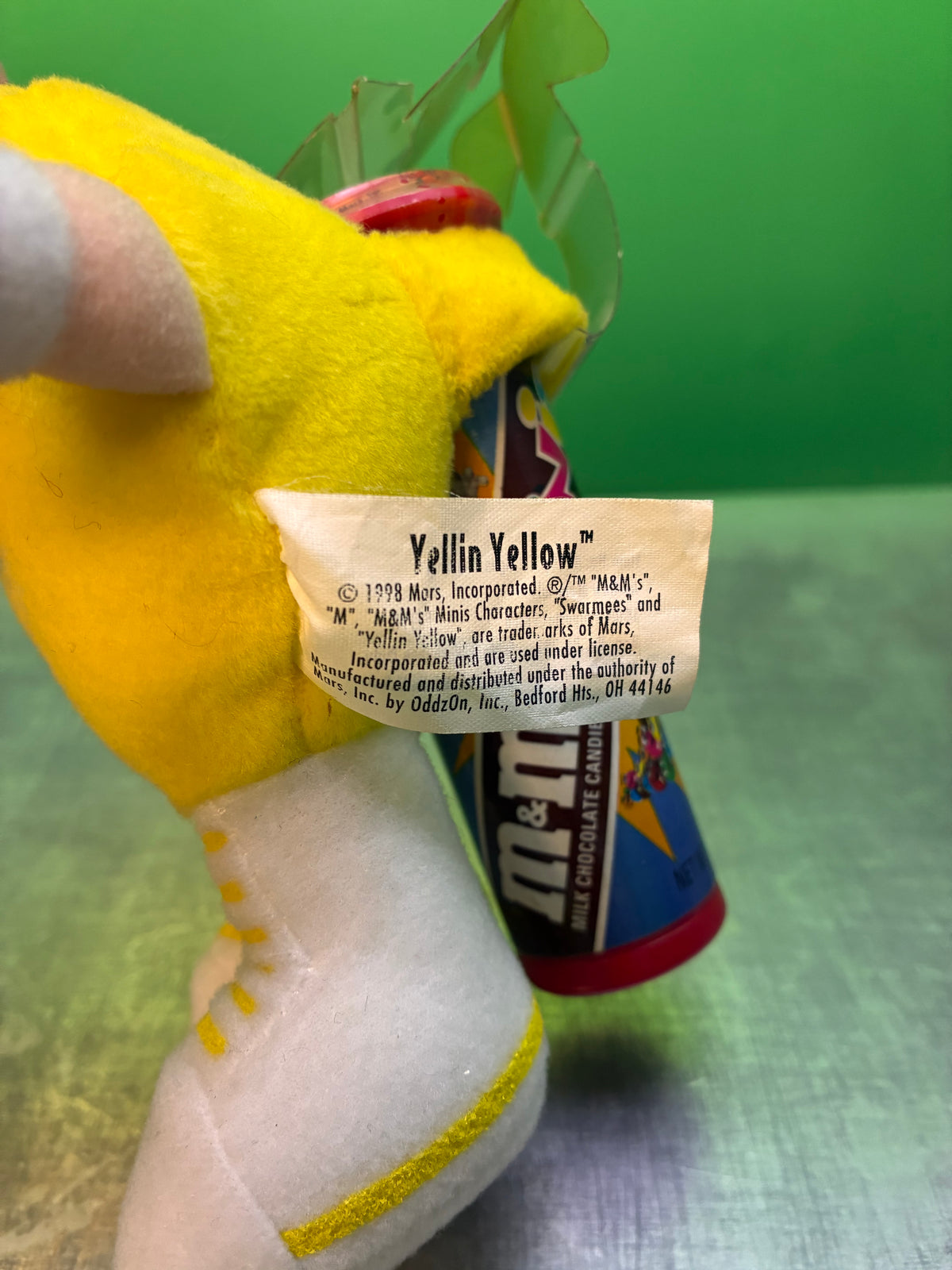 M&M’S Minis Swarmees・Yellin Yellow・Purple・Plush / エムアンドエムズ・イエロー・ミニ・ぬいぐるみ