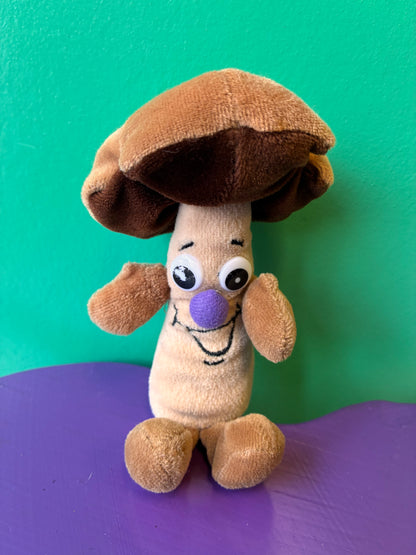 1990's・Veggie Friend Seedies・Moy Mushroom・Beanbag Plush / ベジフレンズ・キノコ・ぬいぐるみ