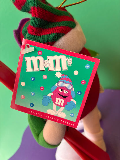 Galerie・M&M’S・Red・Skier・Plush / エムアンドエムズ・レッド・スキー・ぬいぐるみ