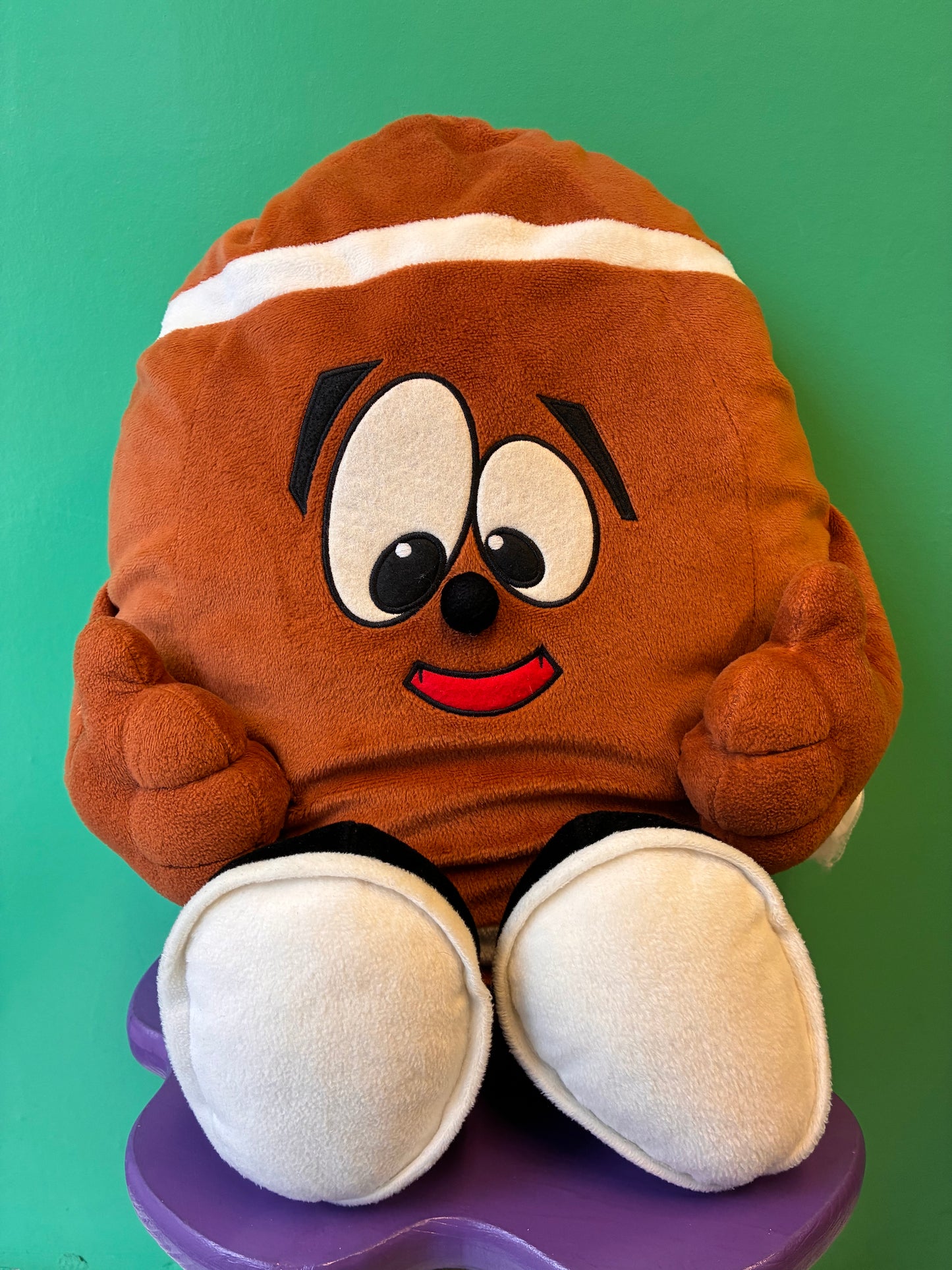 1990's・Kentex International・Rugby Ball Guy・Plush/ ラグビーボール・クッション・ぬいぐるみ