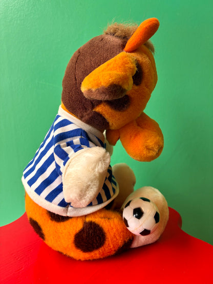 1988・Toys"R"Us・Geoffrey・Soccer・Plush / トイザらス・ジェフリー・サッカー・ぬいぐるみ