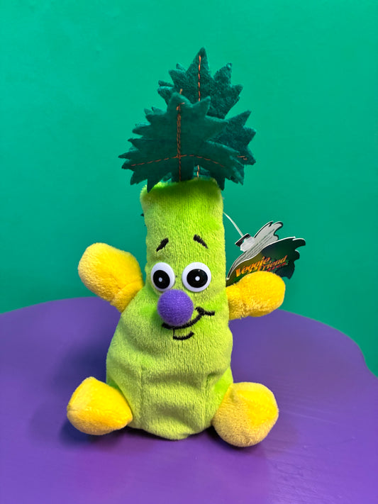1990's・Veggie Friend Seedies・Crunchy Celery・Beanbag Plush / ベジフレンズ・セロリ・ぬいぐるみ