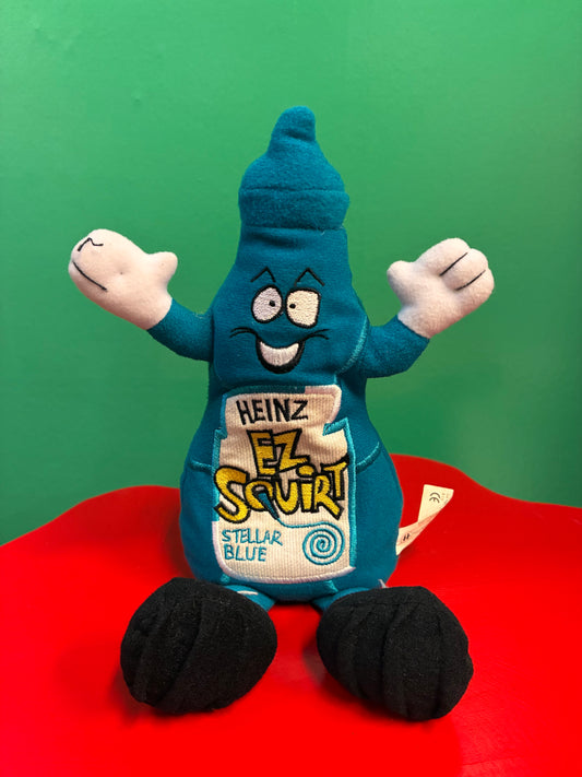 Heinz・EZ Squirt・Stellar Blue・Plush / ハインツ・イージースクワート・ステラーブルー・ぬいぐるみ