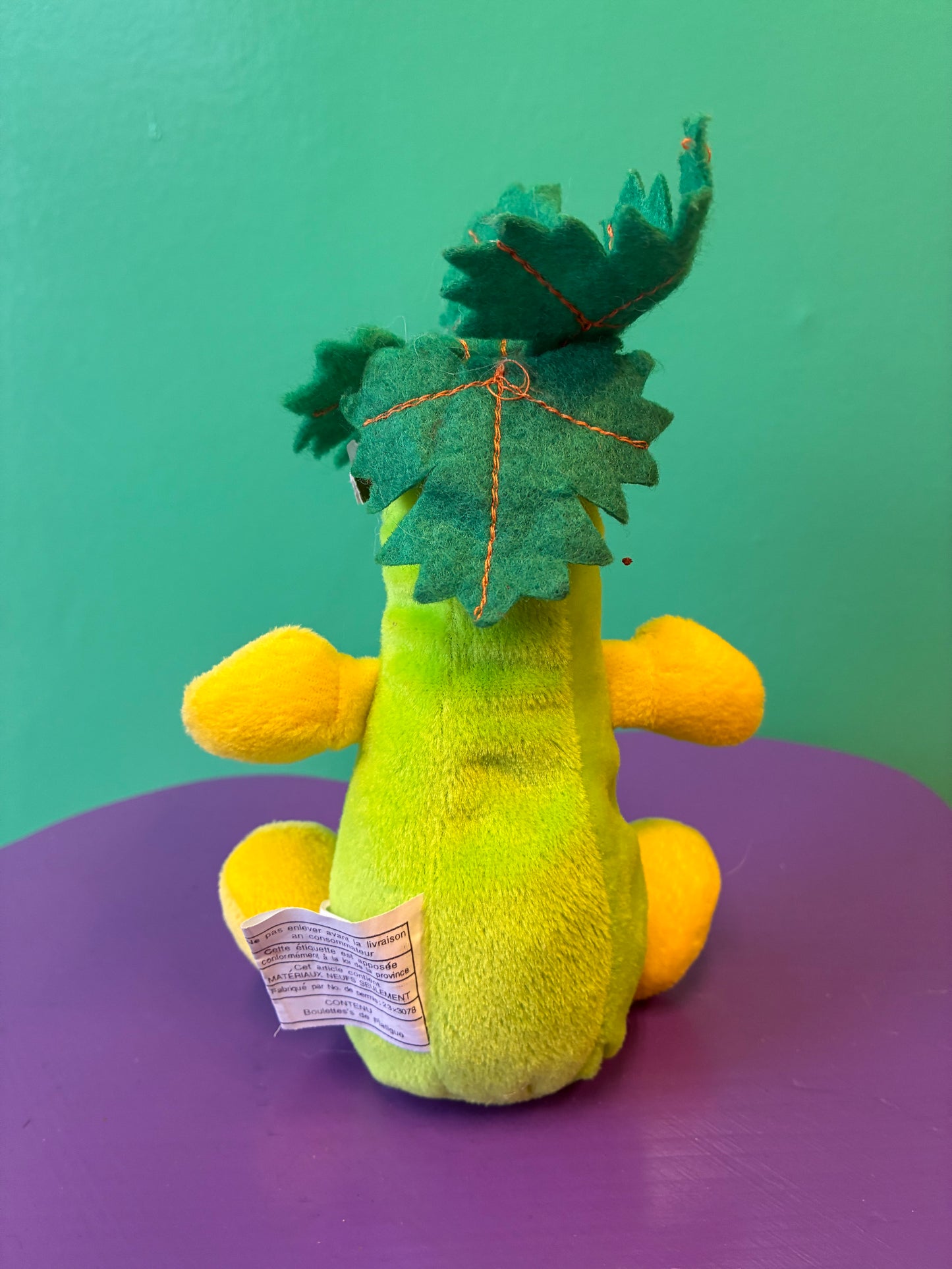 1990's・Veggie Friend Seedies・Crunchy Celery・Beanbag Plush / ベジフレンズ・セロリ・ぬいぐるみ