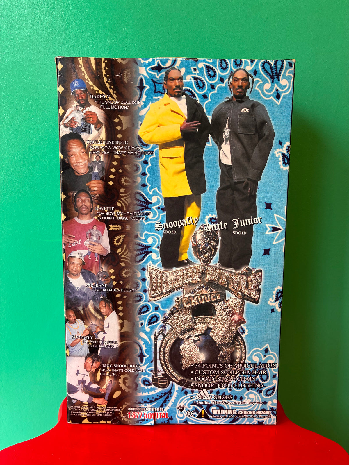 2002・Vital Toys・Snoop Dogg ・Action Figure / スヌープドッグ・フィギュア