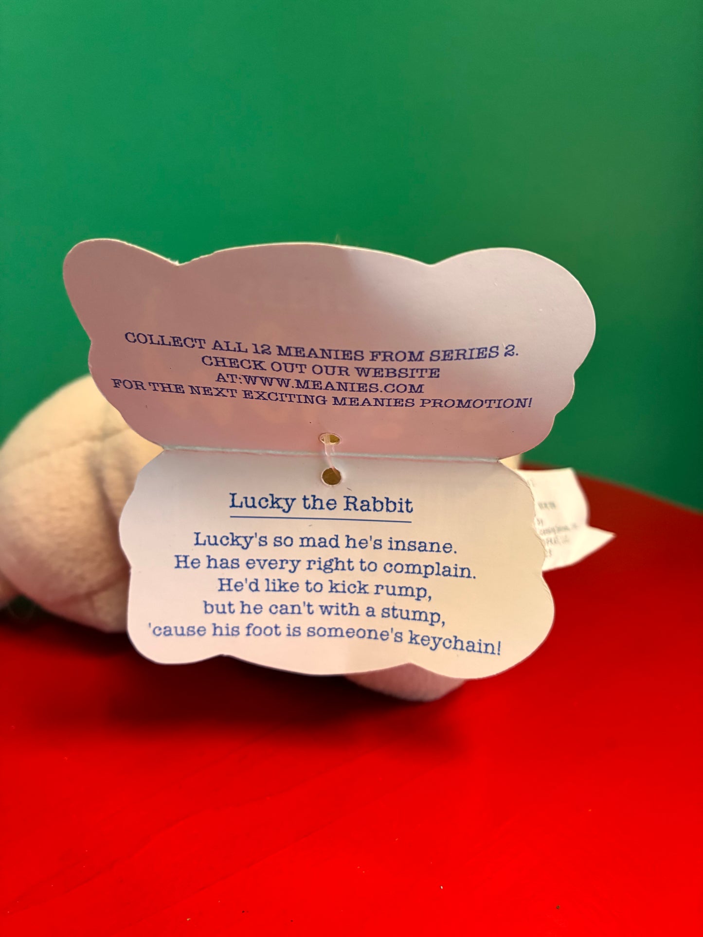 Meanies・"Lucky" The Rabbit・Plush / ミーニーズ・ラッキー ザ ラビット・ぬいぐるみ