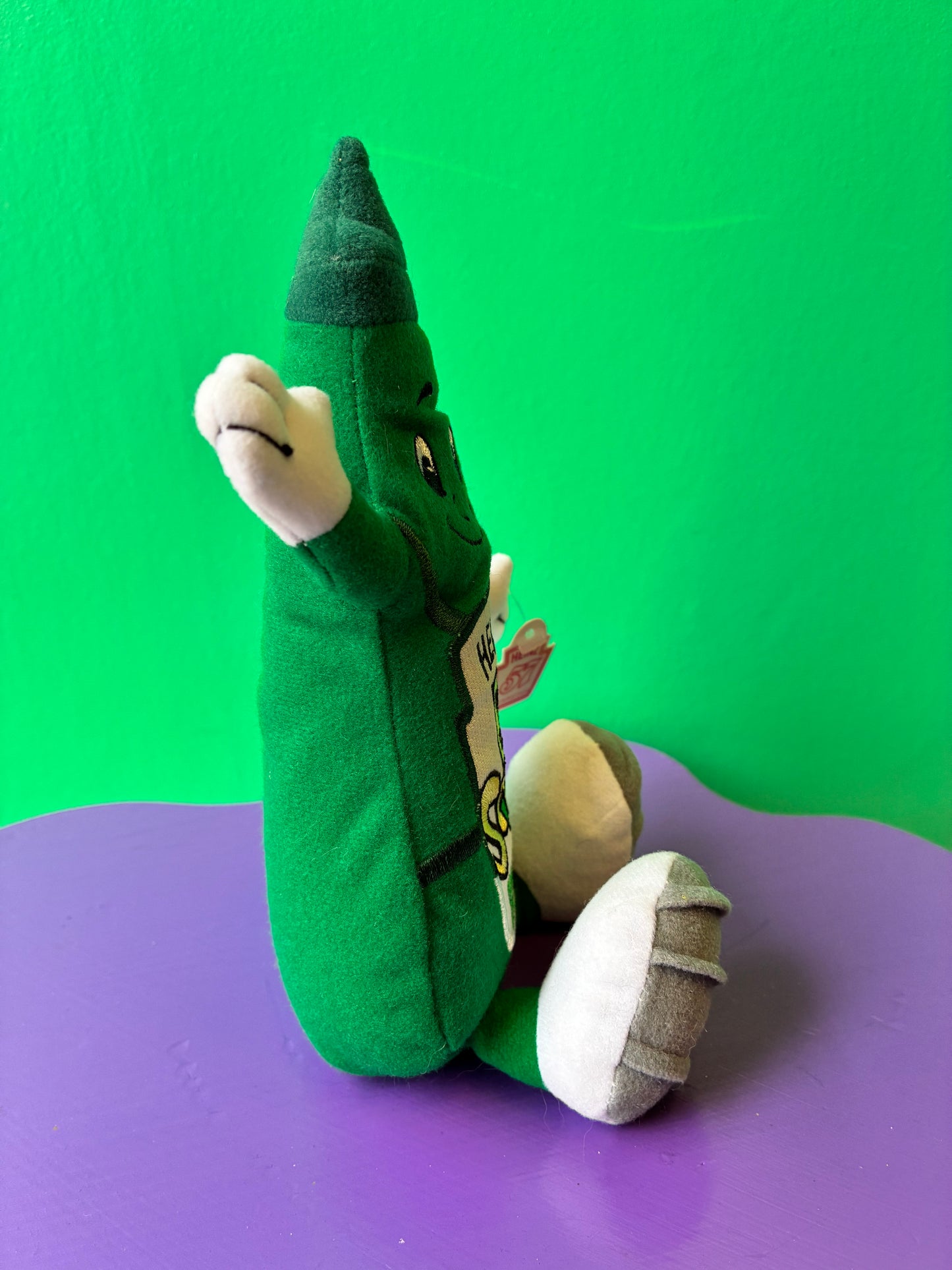 Heinz・EZ Squirt・Green・Plush / ハインツ・イージースクワート・グリーン・ぬいぐるみ