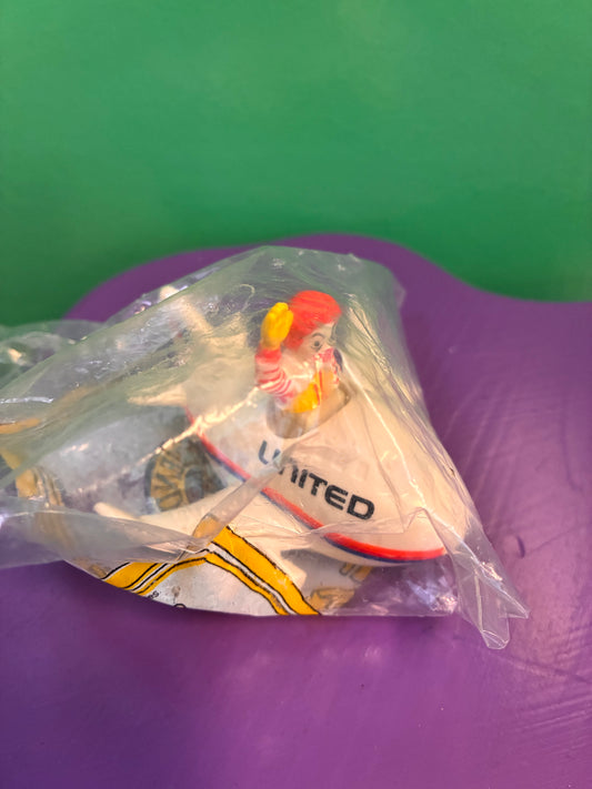 1991・McDonald's・Friendly Skies Meal・Meal Toy / マクドナルド・フレンドリー スカイズ ミール・ロナルド・ミールトイ