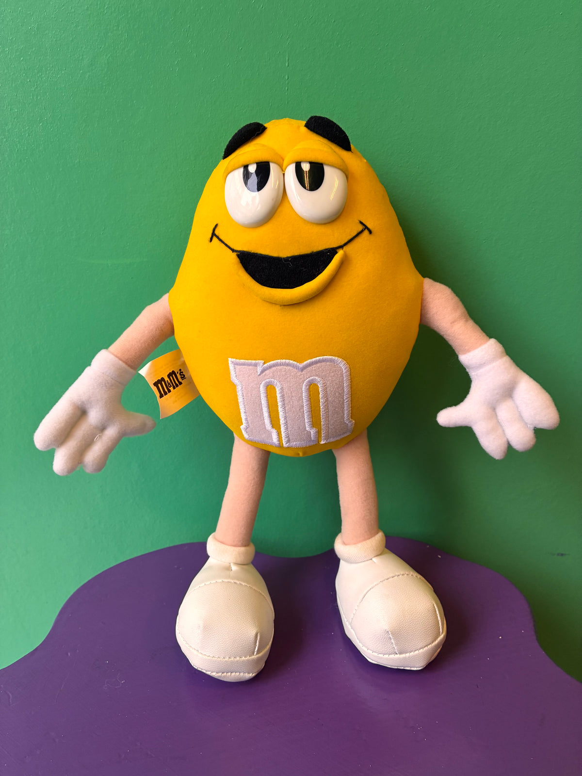 M&M’S・Bendable・Plush / エムアンドエムズ・イエロー・ベンダブル・ぬいぐるみ
