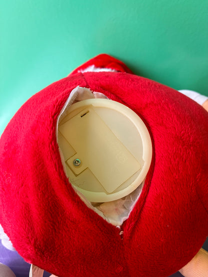 Gemmy・M&M’S・Red・Singing Santa Hat・Plush / エムアンドエムズ・レッド・クリスマス・サンタ・トーキング・ぬいぐるみ