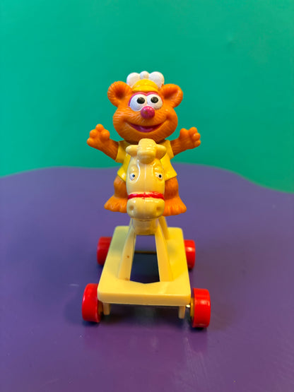 1986・McDonald's・ Muppet Babies・Fozzie・Meal Toy / マクドナルド・マペットベイビーズ・フォジー・ミールトイ