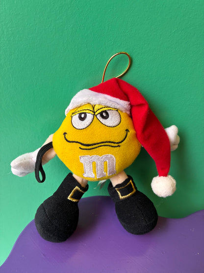 Galerie・M&M’S・Yellow・Santa Hat・Boots・Plush / エムアンドエムズ・イエロー・クリスマス・サンタ帽・ブーツ・ぬいぐるみ