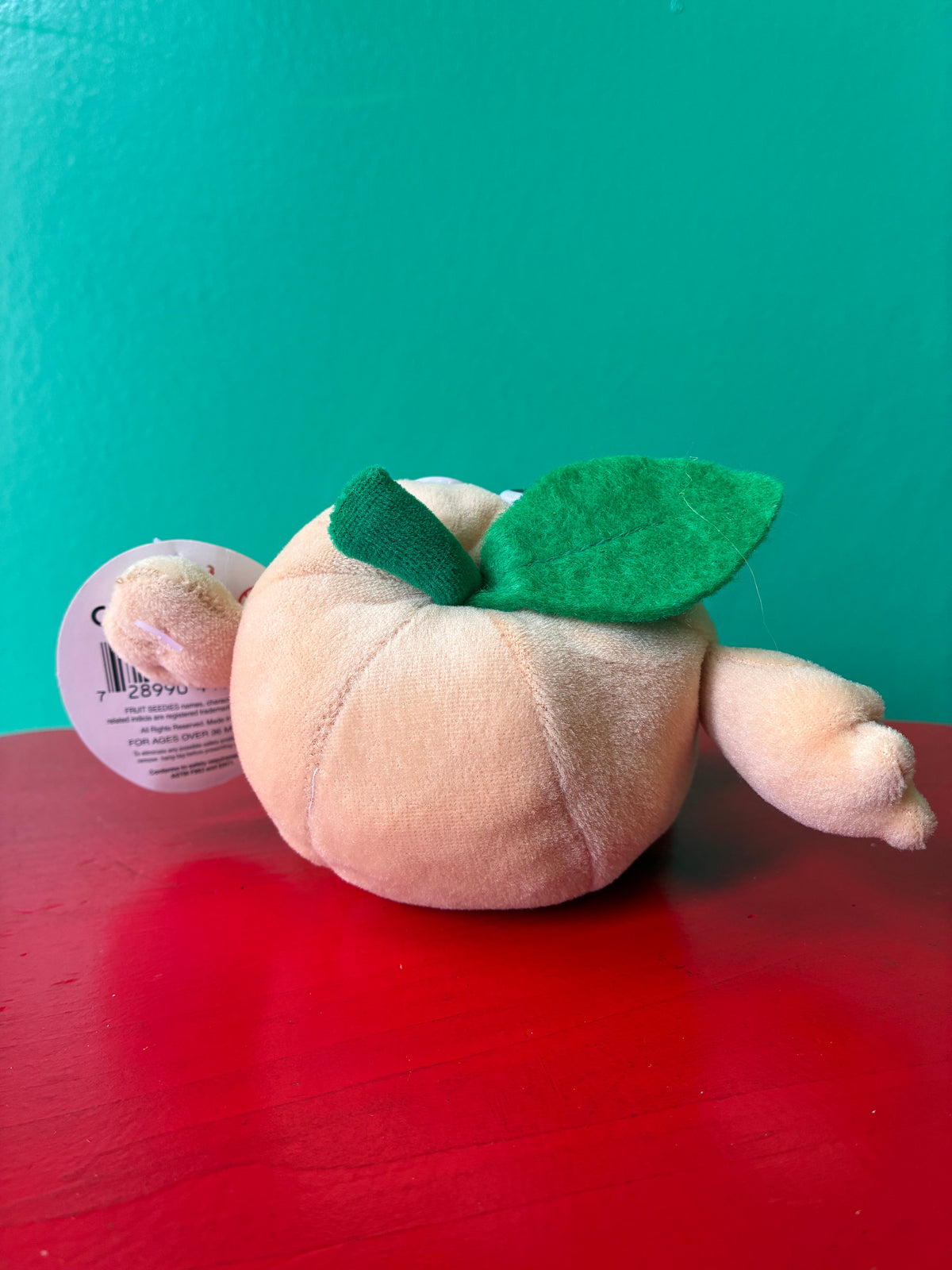 1990's・Fruit Seedies・Peaceful Peach・Beanbag Plush / フルーツシーディーズ・ピースフル ピーチ・桃・ぬいぐるみ