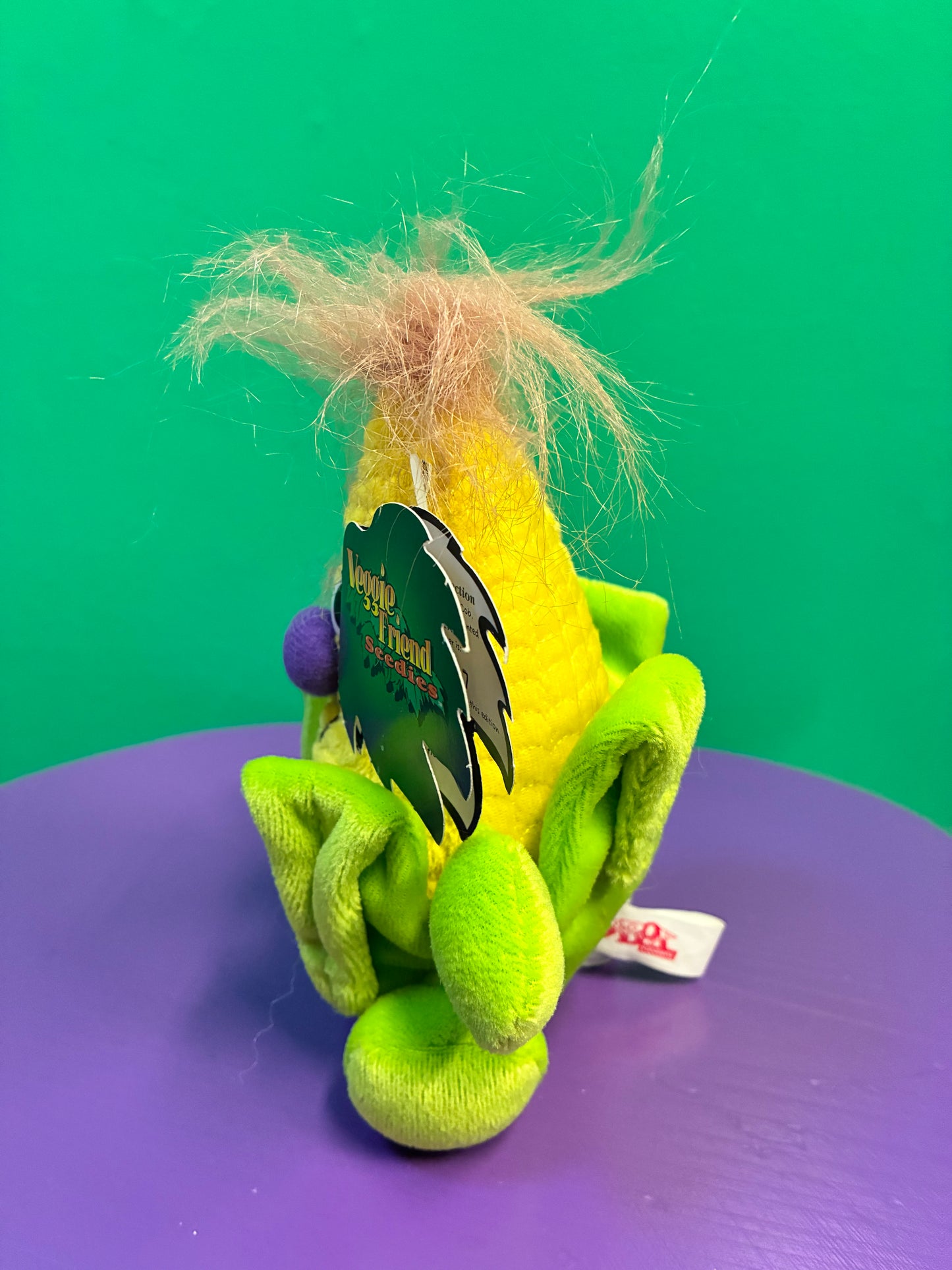 1990's・Veggie Friend Seedies・Corny on the Cob・Beanbag Plush / ベジフレンズ・とうもろこし・コーン・ぬいぐるみ