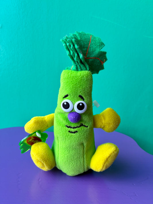 1990's・Veggie Friend Seedies・Crunchy Celery・Beanbag Plush / ベジフレンズ・セロリ・ぬいぐるみ