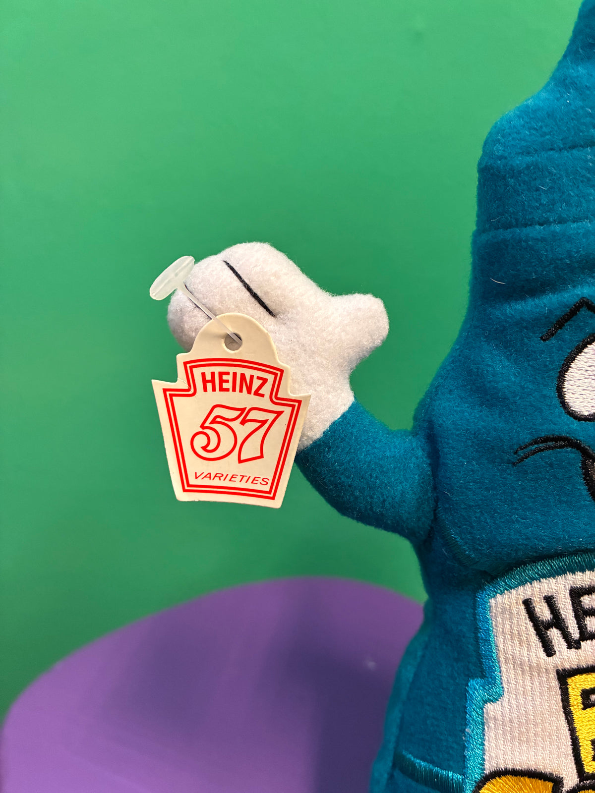 Heinz・EZ Squirt・Stellar Blue・Plush / ハインツ・イージースクワート・ステラーブルー・ぬいぐるみ