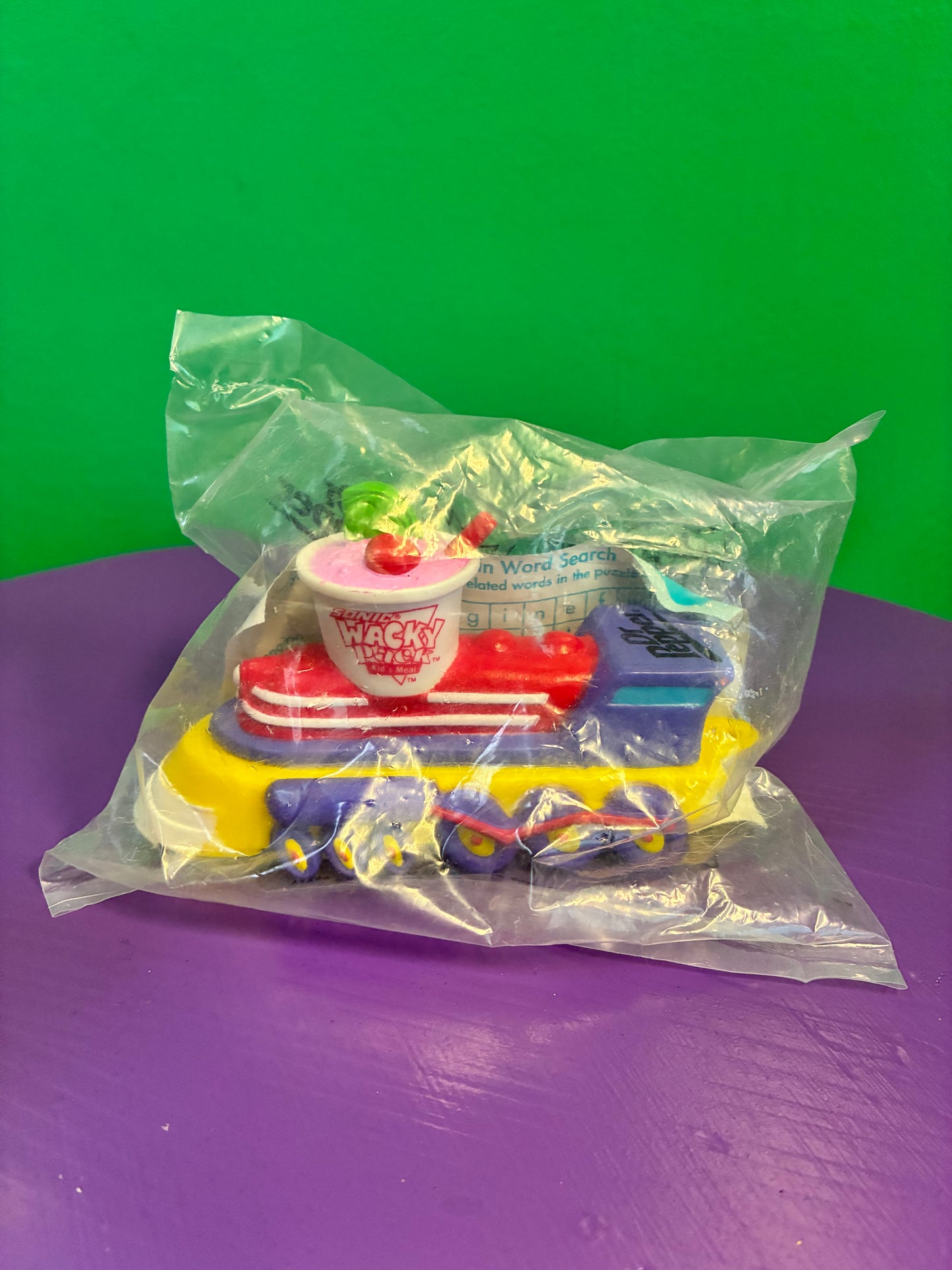 Sonic  Drive In・Wacky Chew Chew Train・Meal Toy / ソニックドライブイン・ミールトイ・セット