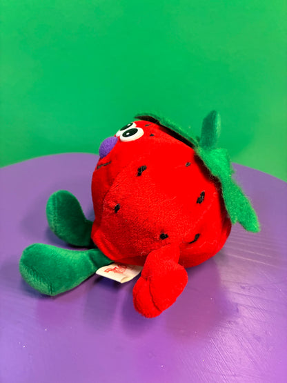 1990's・Fruit Seedies・Stu Strawberry・Beanbag Plush / フルーツシーディーズ・いちご・ストロベリー・ぬいぐるみ