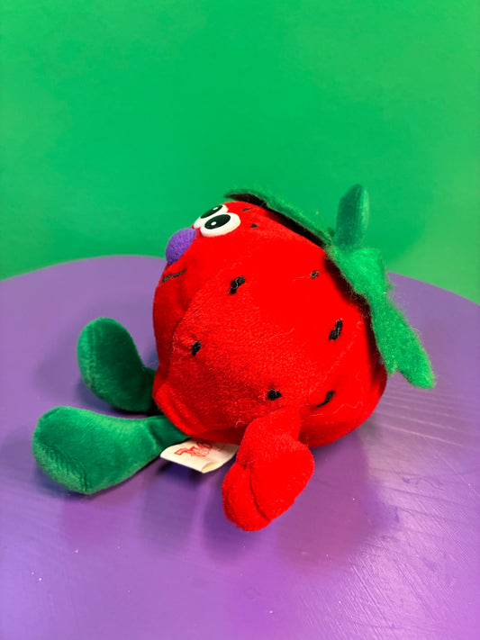 1990's・Fruit Seedies・Stu Strawberry・Beanbag Plush / フルーツシーディーズ・いちご・ストロベリー・ぬいぐるみ