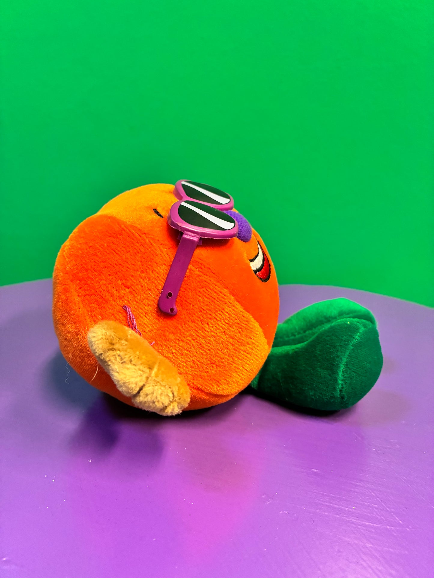 Toy Box・Orange・Sunglasses・Plush / オレンジ・サングラス・ぬいぐるみ