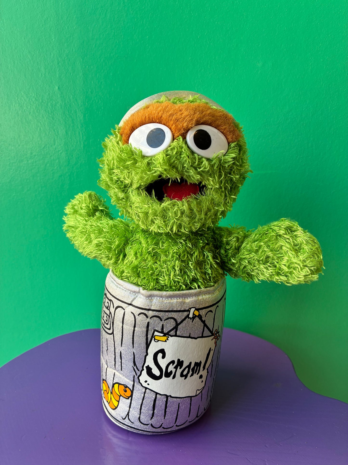 2003・GUND・Oscar the Grouch・Sesame Street・Plush / セサミストリート・オスカー・ぬいぐるみ