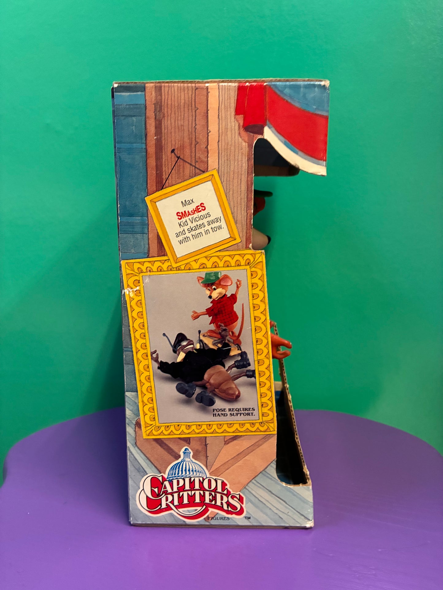 Capitol Critters・Squash Em・Max・figure / キャピトルクリッターズ・マックス・スケーター・アクションフィギュア