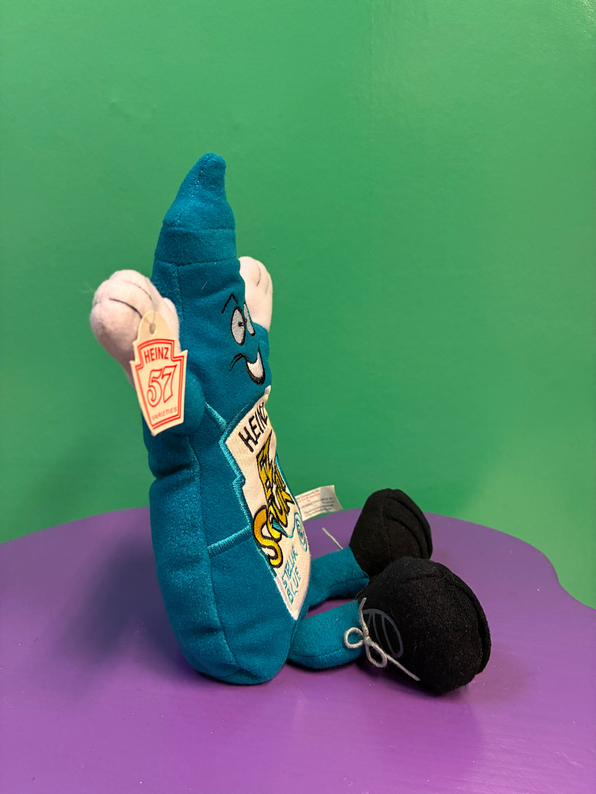Heinz・EZ Squirt・Stellar Blue・Plush / ハインツ・イージースクワート・ステラーブルー・ぬいぐるみ