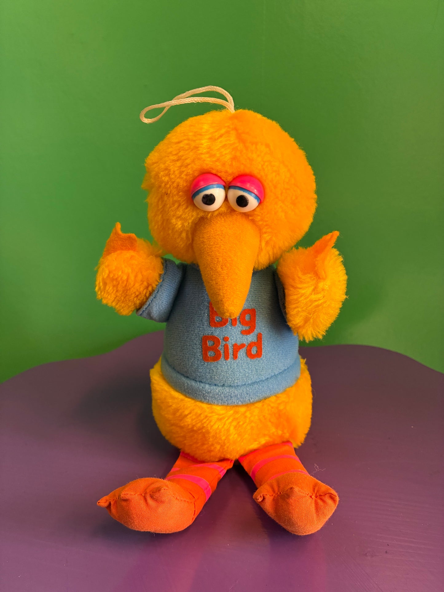 1983・Playskool・Sesame Street・Big Bird・Plush・セサミストリート・ビッグバード・ぬいぐるみ