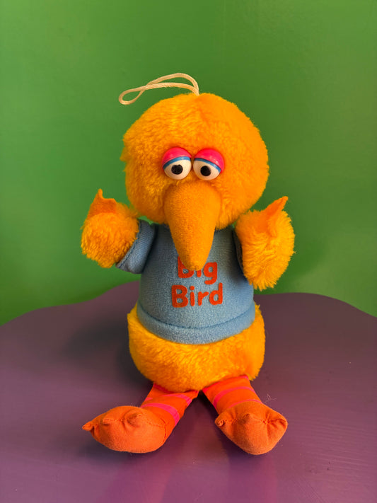 1983・Playskool・Sesame Street・Big Bird・Plush・セサミストリート・ビッグバード・ぬいぐるみ