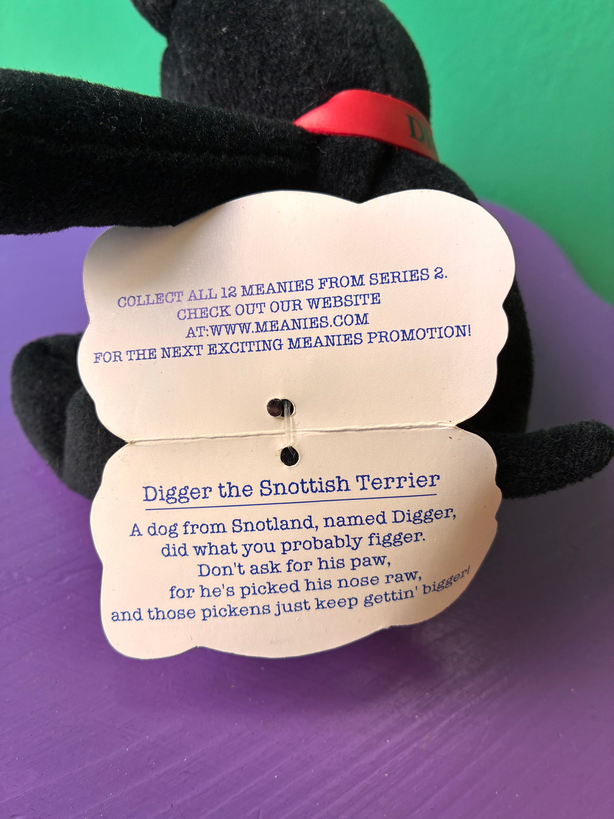 Meanies・Digger the Snottish Terrier・Plush / ミーニーズ・ディガー・ぬいぐるみ
