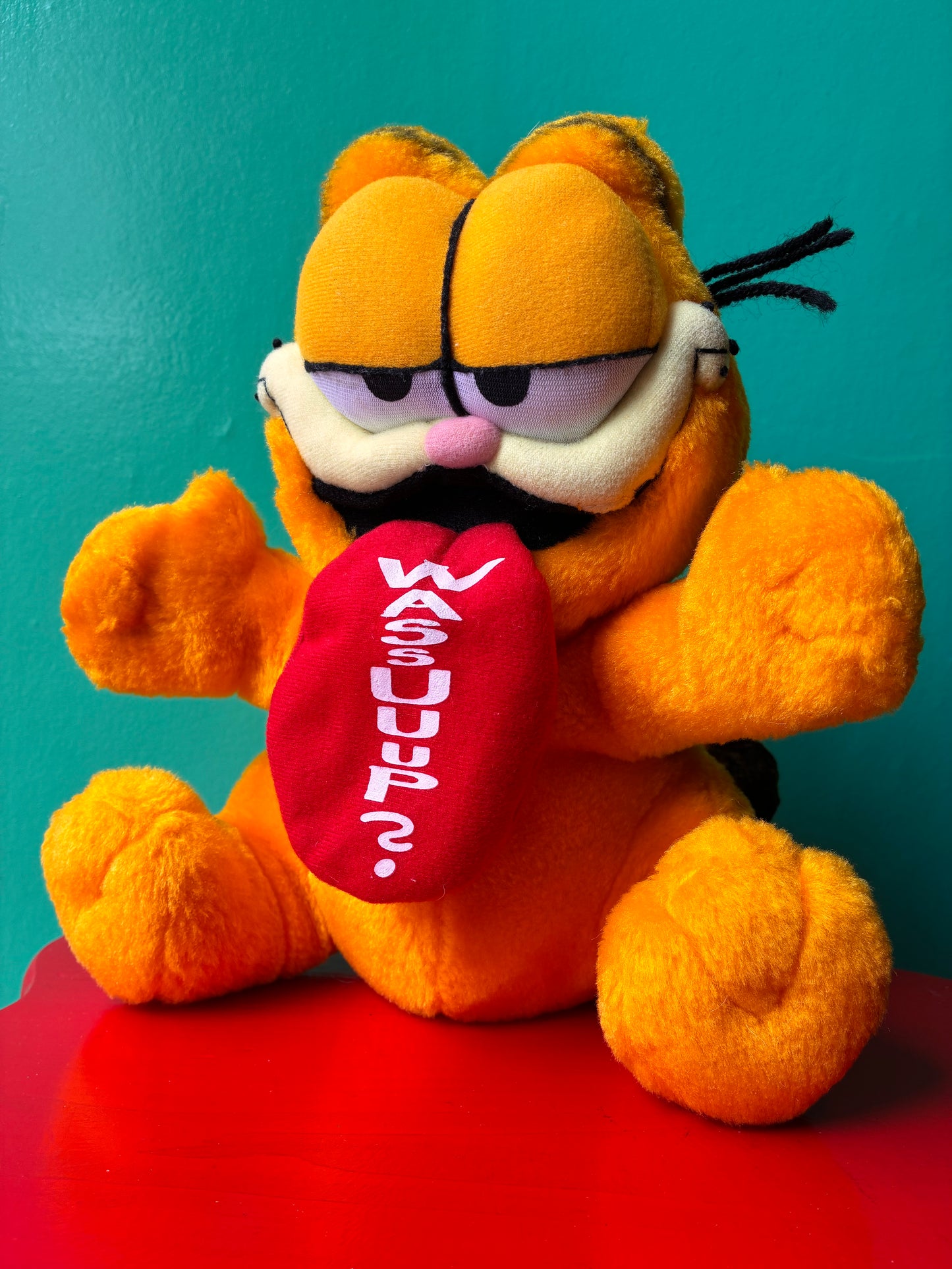 Nanco・Garfield・Wassuuup?・Plush / ビンテージ・ガーフィールド・ぬいぐるみ