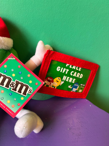 Galerie・M&M’S・Green・Santa Hat・Plush / エムアンドエムズ・グリーン・クリスマス・サンタ帽・ぬいぐるみ