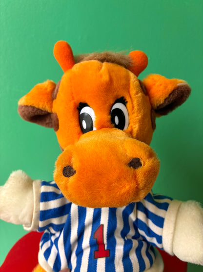 1988・Toys"R"Us・Geoffrey・Soccer・Plush / トイザらス・ジェフリー・サッカー・ぬいぐるみ
