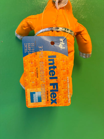 1997・intel・Bunny People・Yellow / インテル・バニーピープル・イエロー・ぬいぐるみキーチェーン