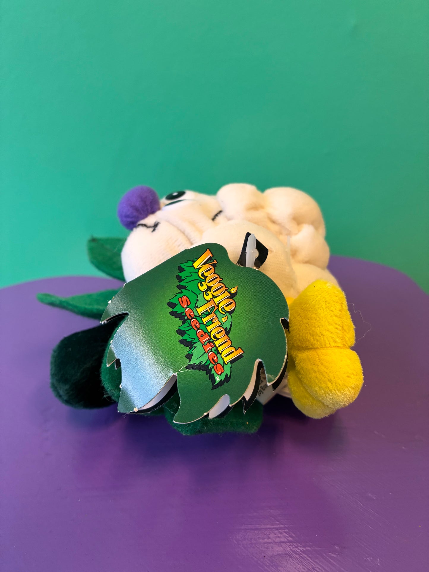 1990's・Veggie Friend Seedies・Collie Flower・Beanbag Plush / ベジフレンズ・カリフラワー・ぬいぐるみ