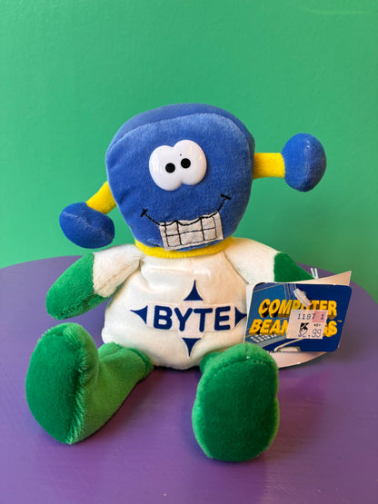 1990's・Dan Dee・Computer Bean Bags "BYTE" /ビンテージ・ダンディー・コンピューター・ぬいぐるみ
